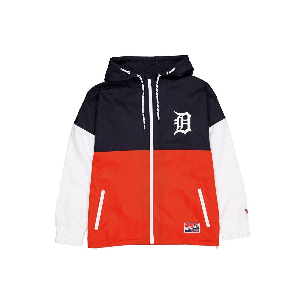 New Era Detroit Tigers Throwback Windbreaker - Size M